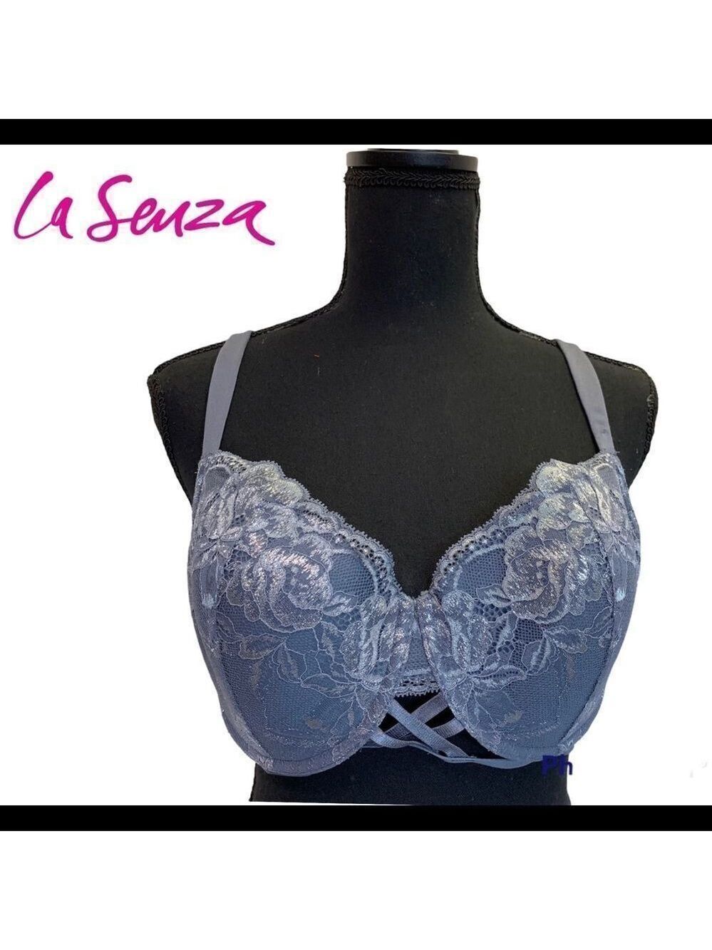 La Senza So Free lace bra Sz 34DD mauve